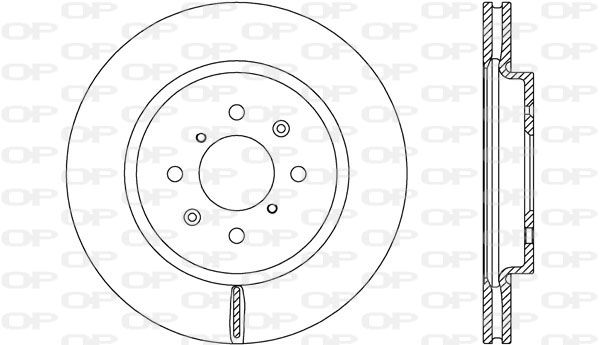 OPEN PARTS Jarrulevy BDA2659.20